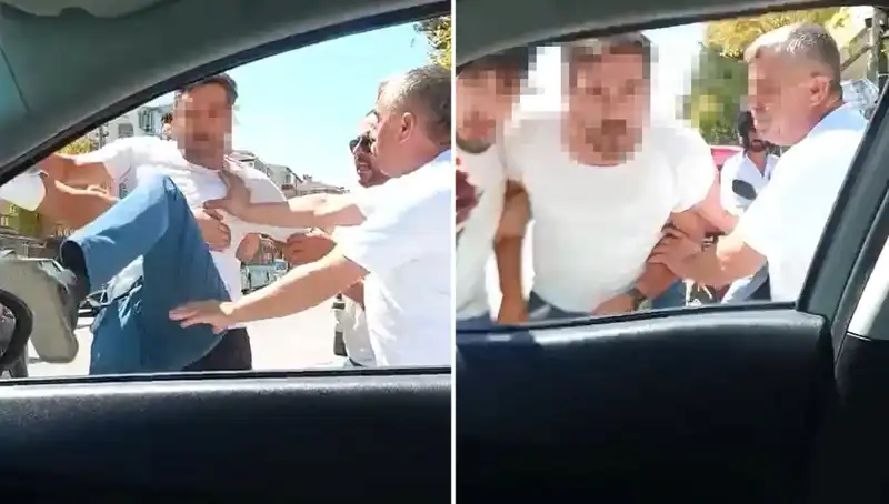 Dolmuş Şoföründen Trafikte Şok Eden Olay: Dehşet Saçtı!