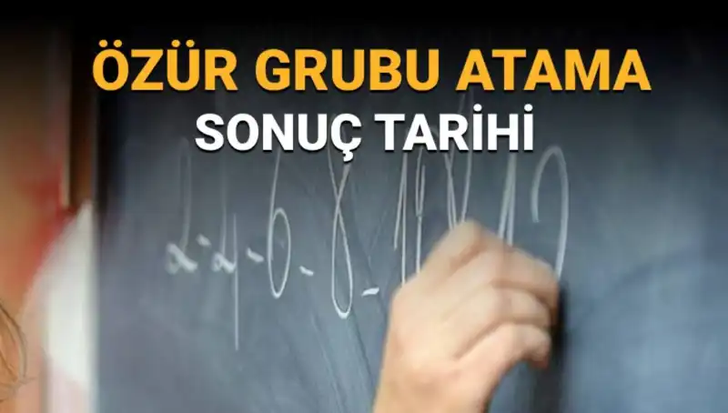 Özür Grubu Atama Sonuçları için Tarih Beklentisi: Ne Zaman Açıklanacak?