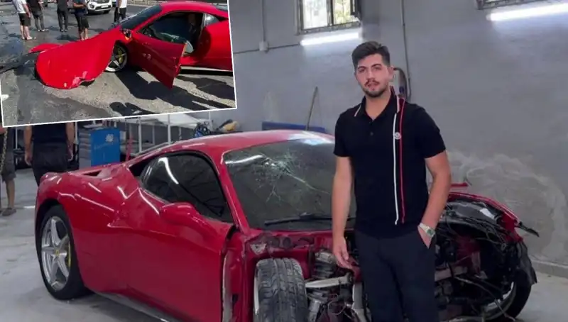 15 Milyonluk Ferrari: Hurdaya Dönmeden Önceki Trajik Hikaye