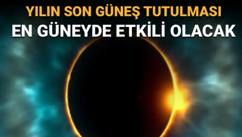 Yılın Son Güneş Tutulması Eylül'de: Güneş'in Yüzde 85'i Karanlıkta Kalacak