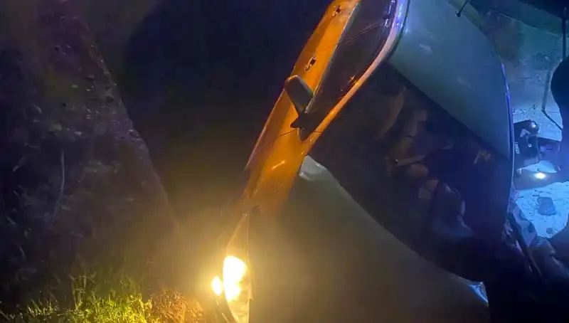 Adana'da Şarampole Devrilen Otomobil: Yaralılar ve Olayın Ayrıntıları