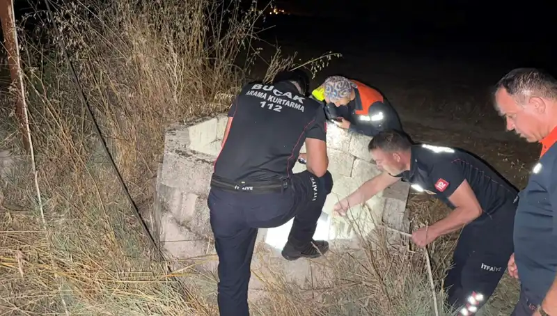 Burdur'da Cesur İtfaiye Ekipleri Kuyuya Düşen Kediyi Kurtardı